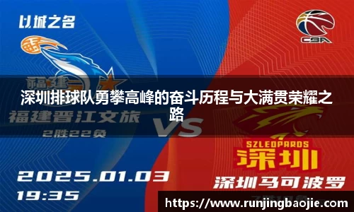 深圳排球队勇攀高峰的奋斗历程与大满贯荣耀之路